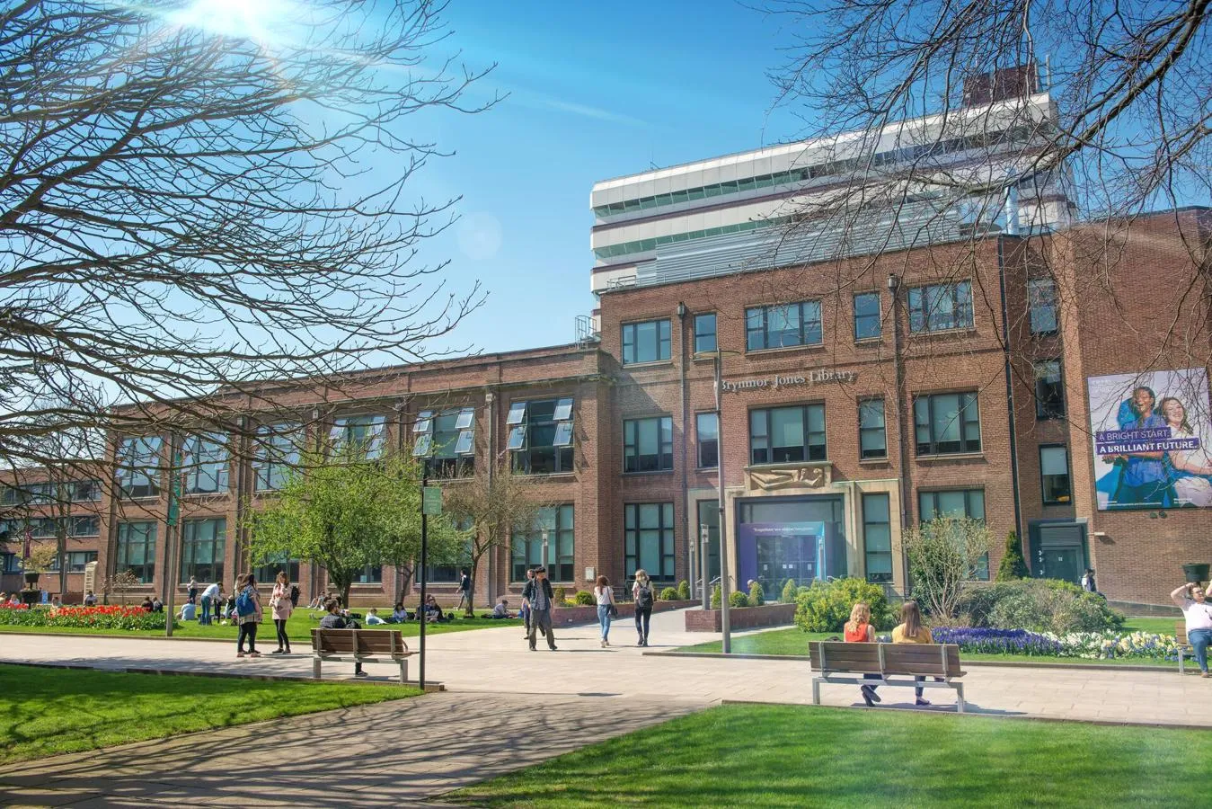 Brymor Jones Library exterior