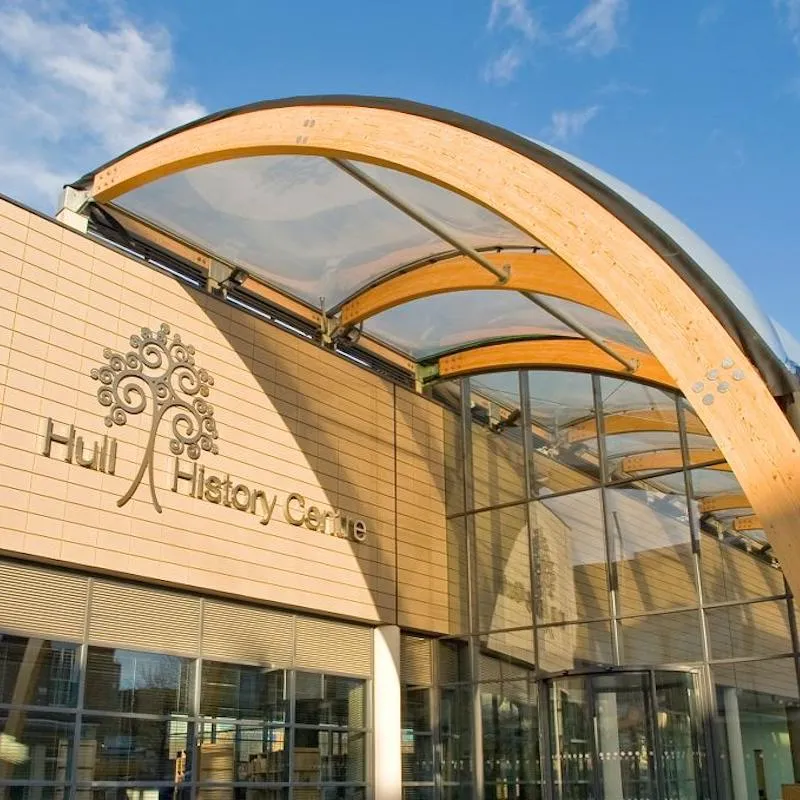 The Hull History centre exterior