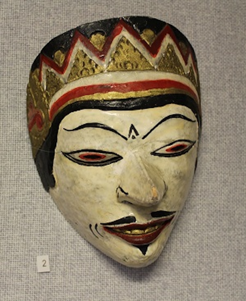 Indonesian wooden mask